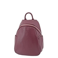 B2684 backpack, lightning department, burgundy color 33x25x12cm