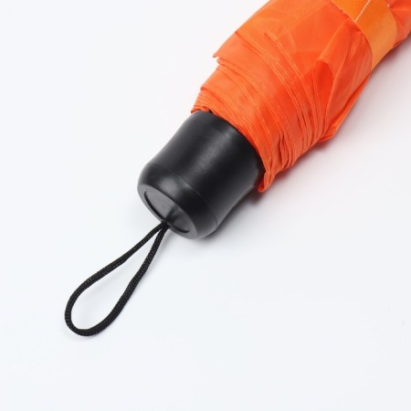 Mechanical “plain” umbrella, 3 additions, 8 spokes, r = 48 cm, orange color-9