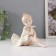 Souvenir ceramics "Young ballerina after rehearsal" 15x12.5x9.5 cm
