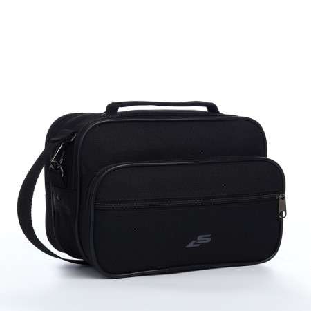 Male bag, luris, black color-1