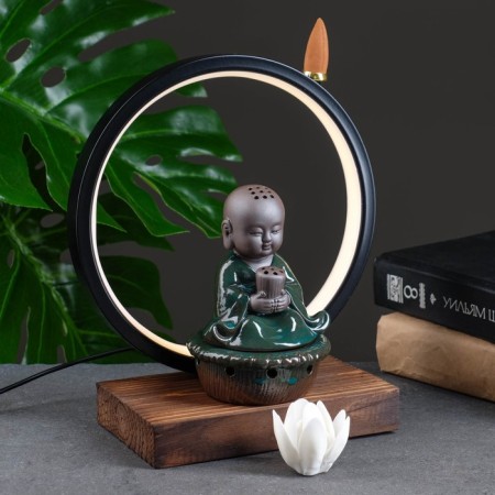 A set of incense on the stand "Buddha" 23x20cm, with USB backlight-3