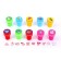 Printing color "friends" set 10 pcs.
