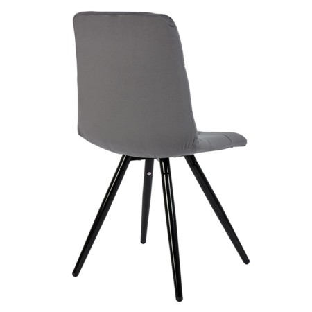 Dining stool Polini Home Berlin SM, gray-black color-3