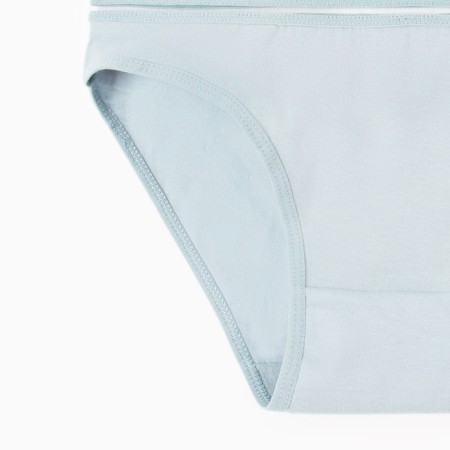 Panties female slips, blue color, rr 44-46-1