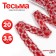 Braid braid, in a roll 20 m., Red-white