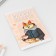 Notebook for recording foreign words “cat-scientist”, A6 format, 20 sheets, soft cover.