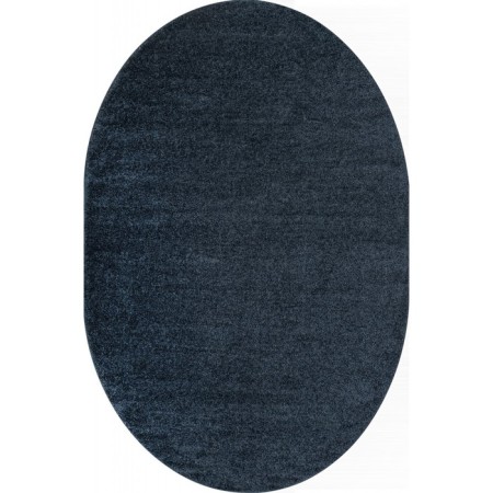 Oval Merinos Makao carpet, size 100x200 cm, color F.Blue