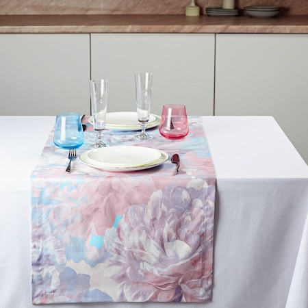 Serving path Stenova Home Kamilla, size 50x150 cm, blue color-3