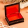 Casket "Bouquet of Piones in a Vase", 7.5x10 cm, lacquer miniature