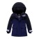 Ski costume for a boy, dark blue color, height 110 cm