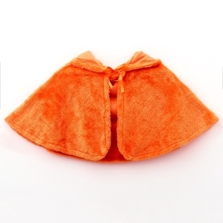 Carnival cape "Fox", height 104-128 cm, orange-3
