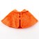 Carnival cape "Fox", height 104-128 cm, orange