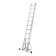 Tundra staircase, two -section, aluminum, 11 steps