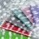 Gift package with a hard bottom "Christmas trees", 6 x 8 x 30 cm, New Year