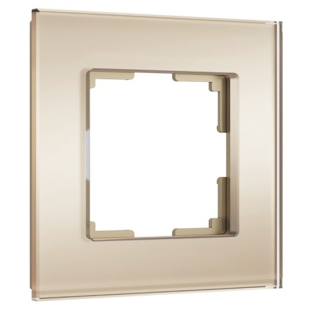 Frame for 1 post SENSO (champagne, glass Soft-Touch) w0013111