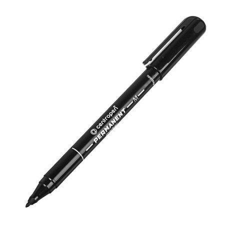 Permanent marker 2.0 mm centropen 2846, line 1 mm, black color-1