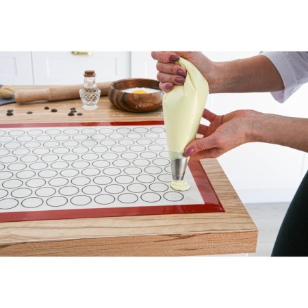 Reinforced rug "pasta", silicone, 60 × 40 cm-3