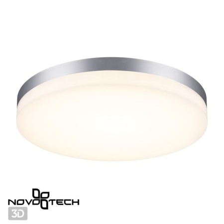 Opal lamp, 1x40W LED, 4000K, 3800LM, IP54, silver color-2