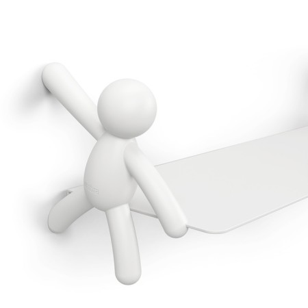 Buddy shelf, 460 × 140 × 150 mm, white color-7