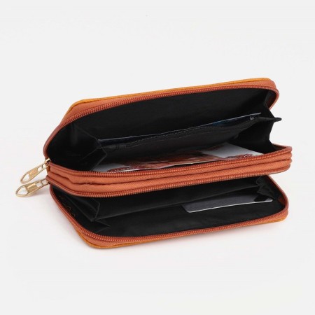 Women's wallet on lightning, red-2
