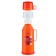 Thermos 1 l, with a glass flask, retains heat 8 hours, 13 x 28 cm, orange