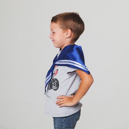 Sea collar "GUS", blue color, tint mix-1