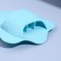 Massage - brush, anti -cellulite, 14 × 12 × 3.5 cm, blue color