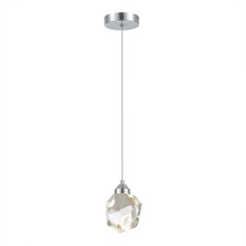 STL LUCE Sus. SL6114.103.01. CASCATO. 1x3 W, LED, 3000K, 330 LM, 12x12x100 cm, color chromium