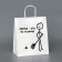 The package is white, with a joke, "Assessment is not the main", 24 x 14 x 28 cm