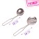 Set of metal utensils "Wittty", 8 items