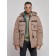 Winter male jacket, size 56, brown color