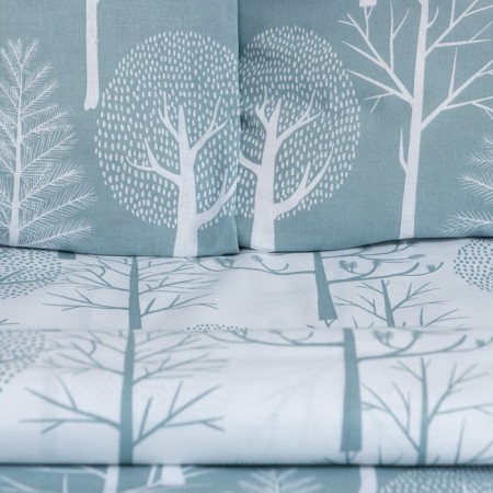 Bed linen Ethel duet Forest 143x215 cm - 2 pcs, 220x240 cm, 70x70 cm -2 pcs-3