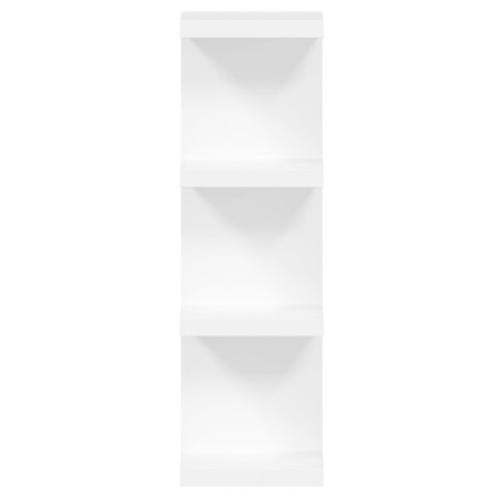 Wall -mounted shelf "FORA 100E", 300 × 267 × 966 mm, vestiburates, white color-1
