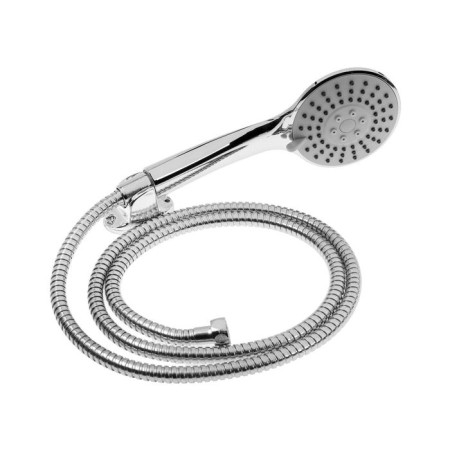 Shower Set Zein Z0303, hose 150 cm, nuts, holder, watering can 3 modes, chrome