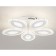 LED ceiling LED with Ambrella Light, Original, FA4015, 5XLED, 76 W, 5700LUM, 3000-6400K, white color.
