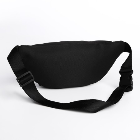 The textile waist bag with the pocket "Society" 30*14*6 cm-4
