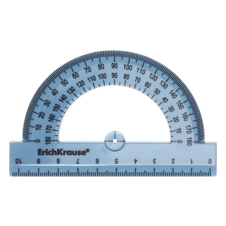 Geometric Erichkrause "Manga", plastic, small (ruler, square, transporter), mix, in the ZIP packet-2