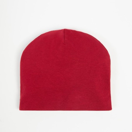 Hat for a boy, burgundy color, size 50-53 cm-2