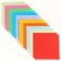 Colored paper for origami, 15x15 cm, 100 sheets, 10 colors, non -nominal, bilateral, in a package, 80 g/m², Smeshariki