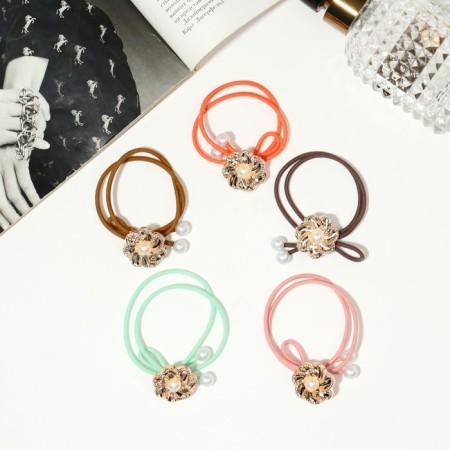 Hair gum "Grace" Flower, 5 cm, mix-1