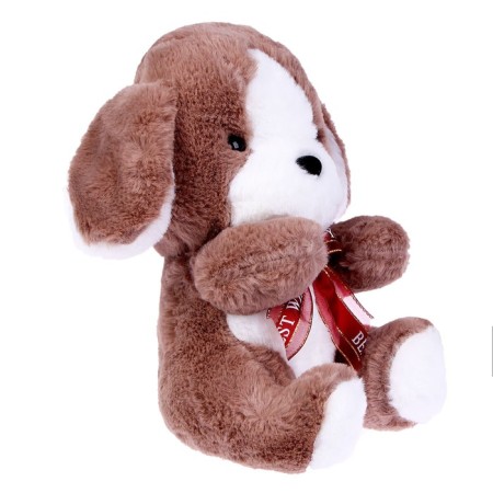 Мягкая игрушка «Пёсик с бантом», цвета МИКС-4