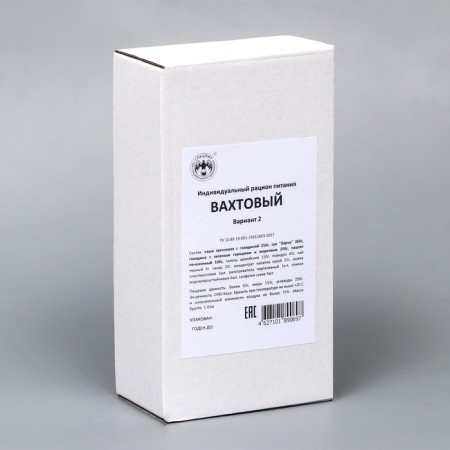 Dry ration "sply" shift option 2 (IRP-B2), 1.43 kg