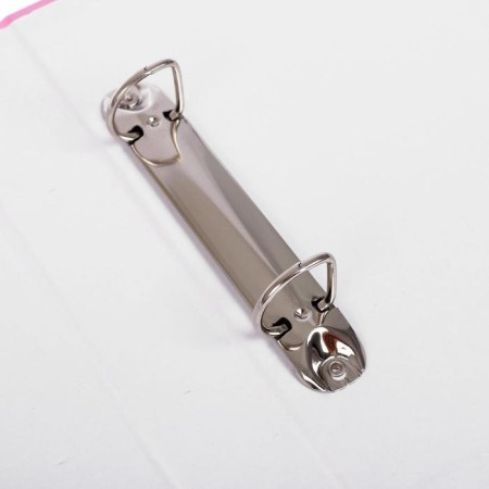 Folder on 2 rings A5, Hatber Newtone, 35 mm, 1500 microns, pink, with a pattern-4
