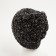 Female hat, black color, size 56-58