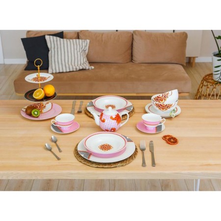 Porcelain salad Magistro "Milady", 370 ml, d = 15.2 cm-3