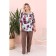 Female blouse, size 52, blue color