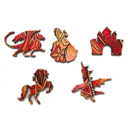 Figure puzzle "Dragon"-2