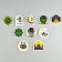 Set of stickers "Holy Ramadan", 5 x 5 cm