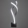 Bra 1939/1 LED 18W Black 12x47 cm