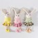 Souvenir "Bunny in the checkered skirt" mix 5x13 cm